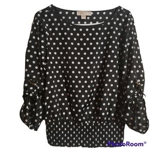 Michael Kors blouse in polka dot. Size: Medium⁸